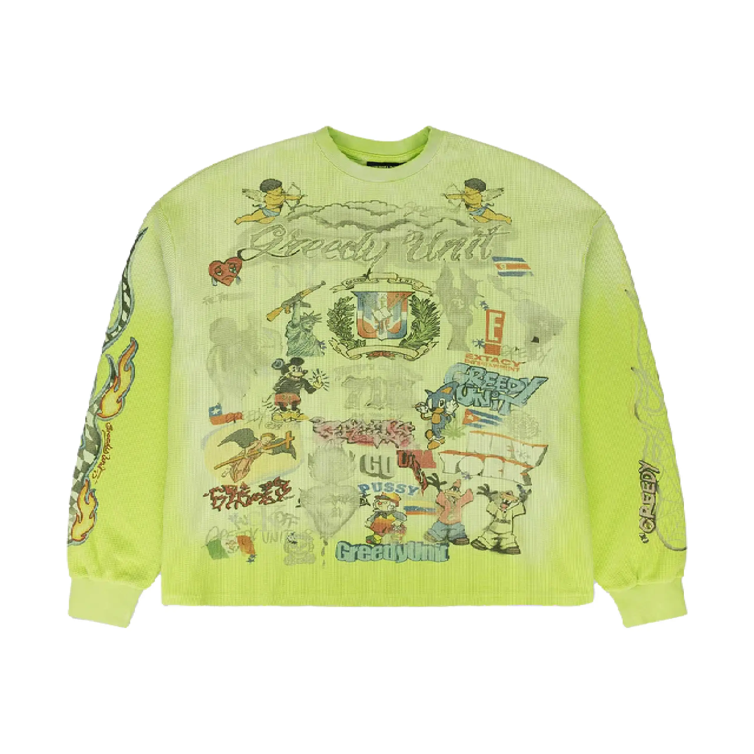Greedy Unit All Over Print Thermal Long Sleeve (1)