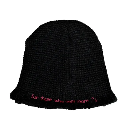 Greedy Unit Beanie Black (1)