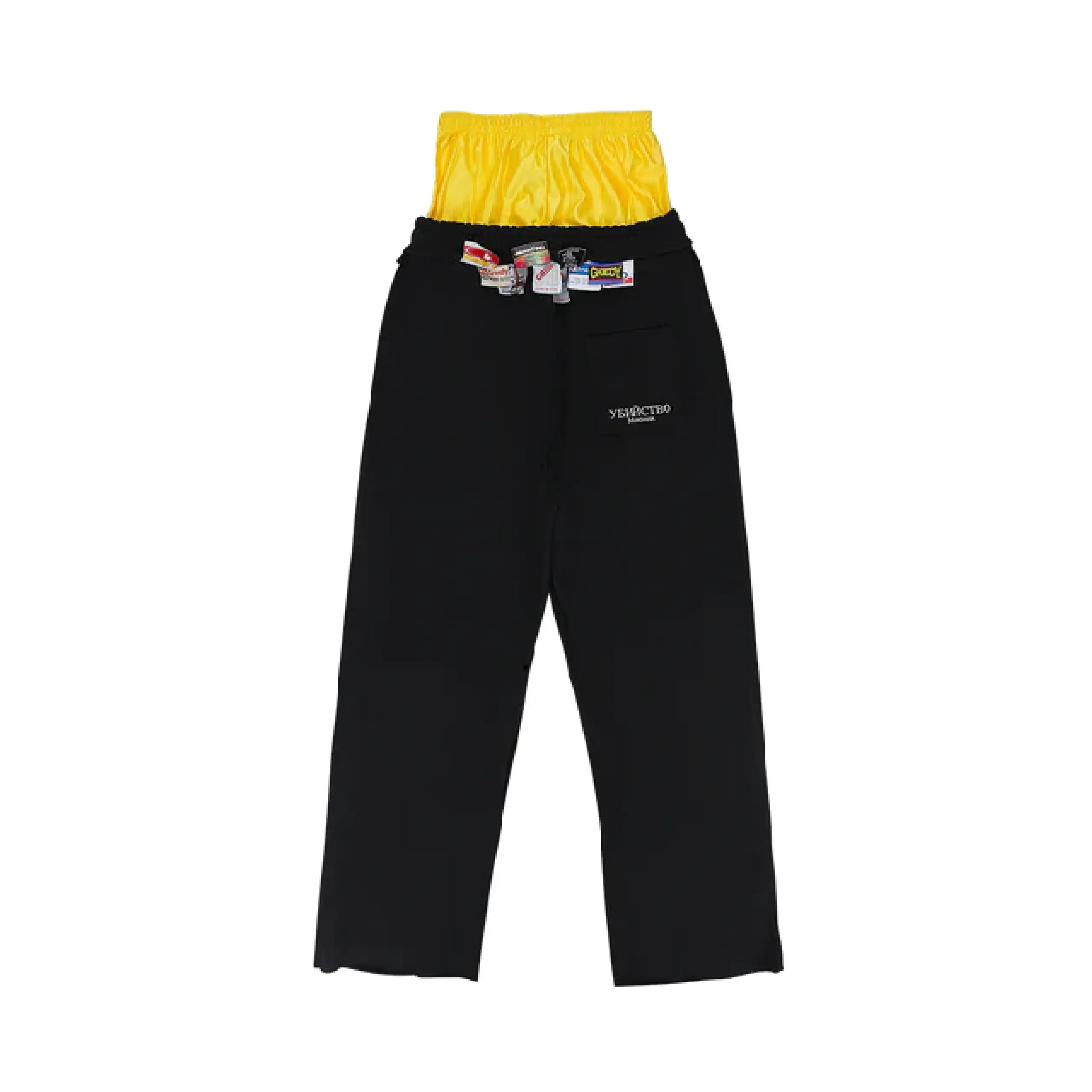 Greedy Unit Camo Sweatshorts Black (1)
