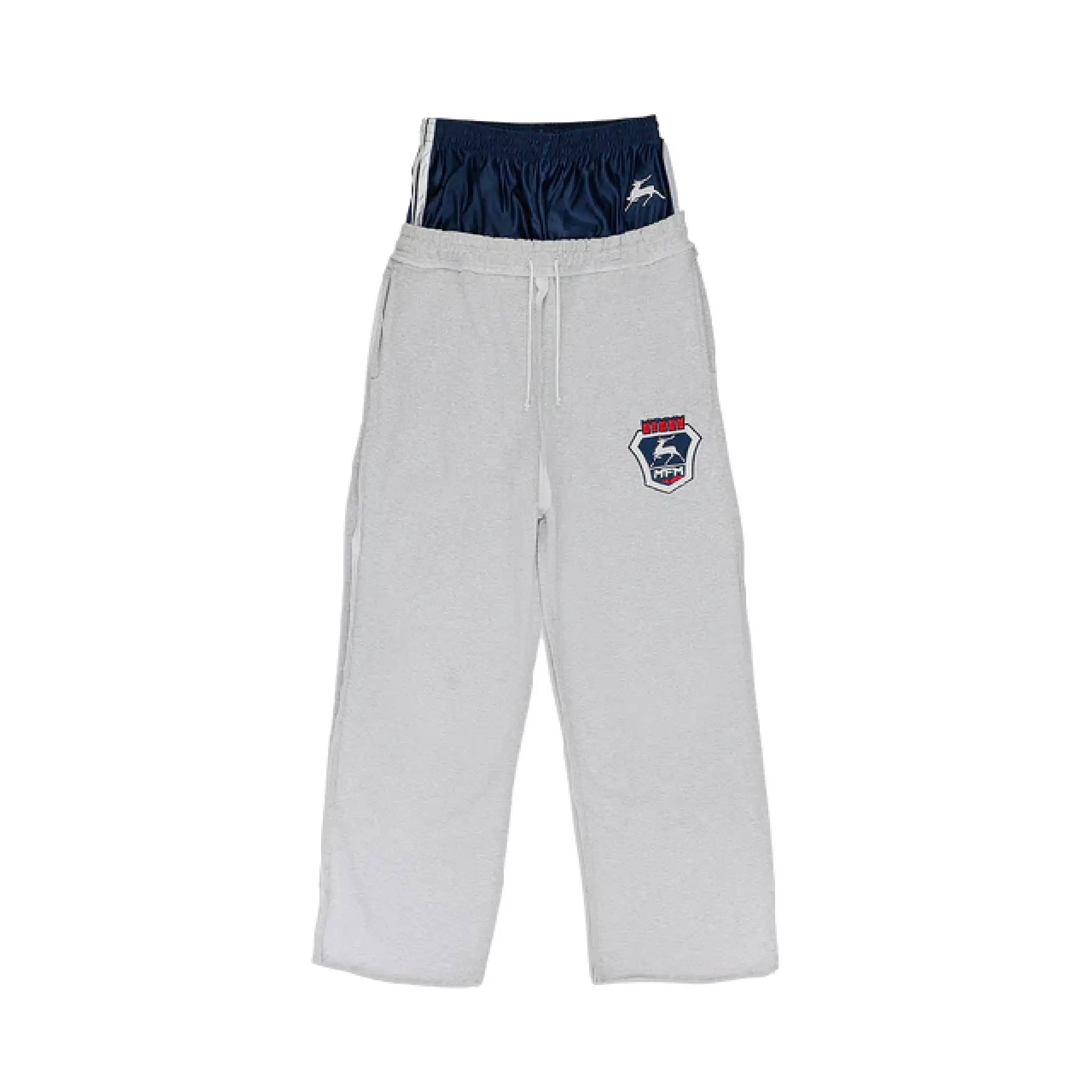 Greedy Unit Camo Sweatshorts Grey (2)