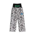 Greedy Unit Camo Sweatshorts White (2)