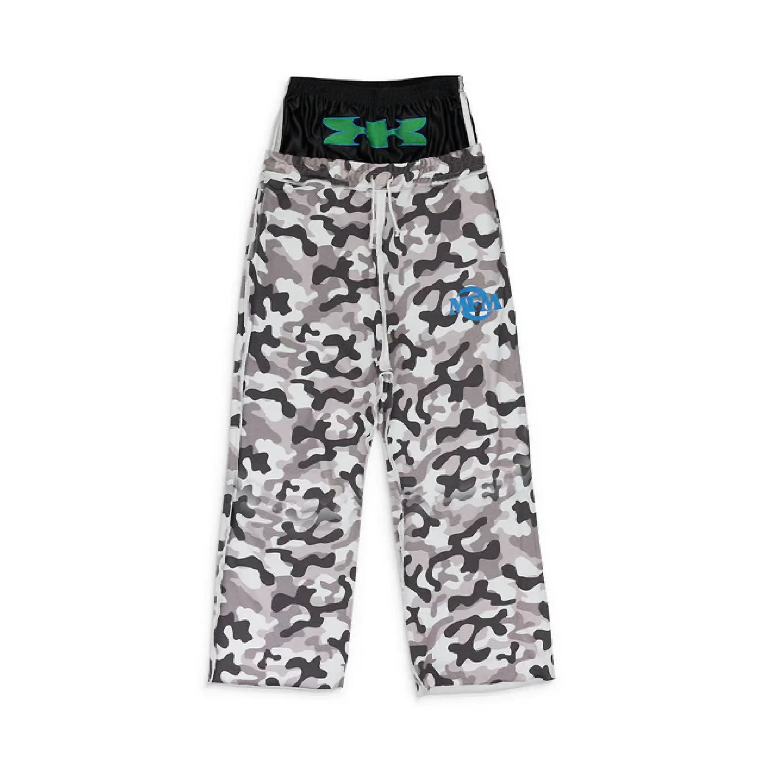 Greedy Unit Camo Sweatshorts White (2)