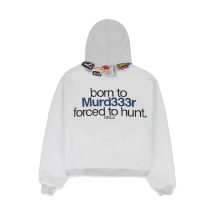 Greedy Unit Double Layered Hoodie Grey (1)