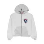 Greedy Unit Double Layered Hoodie Grey (2)