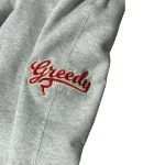 Greedy Unit Grafitti Sweatpants Grey (1)