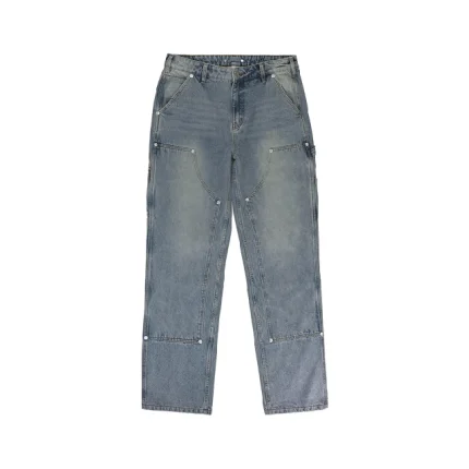 Greedy Unit Loose Screw Straight Fit Jeans (1)